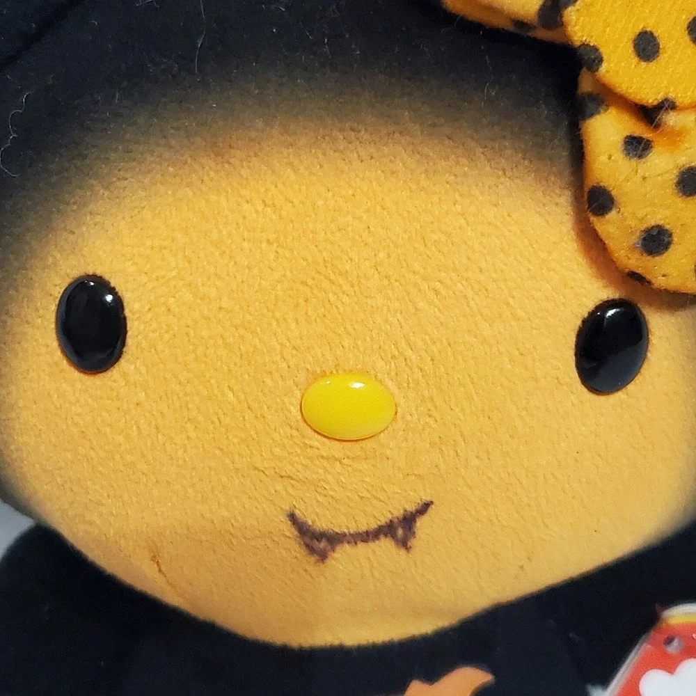 Halloween Hello‎ Kitty Ty Plush Bat  Clean.     Writing On Hang Tag